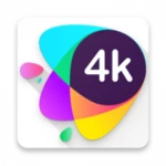 Logo of 4k Wallpaper Pro android Application 